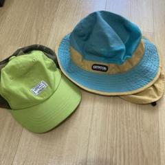 キッズ　帽子　OUTDOOR フルブリムキャップ