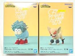 【新品】バクドッグ ぬいぐるみ ＆ショートキャット 缶入りハンカチ 僕のヒーローアカデミア ぬいぐるみ／MHAnimals バクドッグ