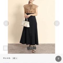 新品　ヤマダヤ　フェンネル　FENNEL　ドッキングフリルワンピースのサムネイル