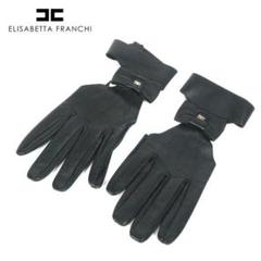 新品 エリザベッタフランキ 手袋 EOT977 レザーグローブ 羊革