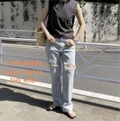 【未使用タグ付】Spick&Span アッパーハイツTHE HIM ブルー 24 未使用タグ付】Spick&Span アッパーハイツTHE HIM ブルー 24