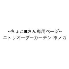ちょこBさん専用ページ