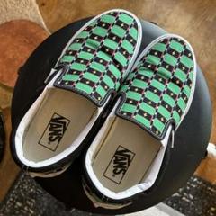 VANS バッテリー柄 スリッポン