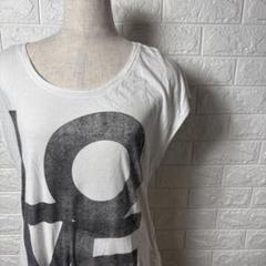 AMERICAN EAGLE プリント ノースリーブTシャツMサイズ【422】