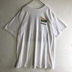 3456 半袖　Tシャツ　ビッグプリント　インアンドアウトバーガー　ホワイト