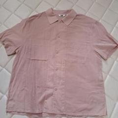 お値下げ中UNIQLO 半袖シャツ Lサイズ ピンク