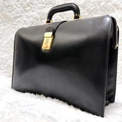 【美品】BALLY バリー ダレスバッグ ブリーフケース　本革 鍵 ダイヤル 黒 美品】BALLY バリー ダレスバッグ ブリーフケース 本革 鍵