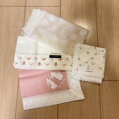 新品・未使用　ブランドハンカチ　4枚セット