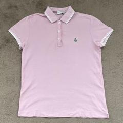 MONCLER ピンク ポロシャツ 半袖 MONCLER / モンクレール ポロシャツ/MAGLIA POLO MANICA CORTA
