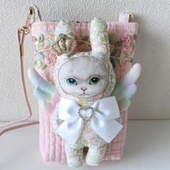 コヤンイサムチョン ハンドメイド スマホショルダー オッドアイ