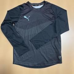 Puma スポーツ長袖シャツ 黒