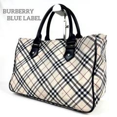 ✨良品✨バーバリーブルーレーベル　トートバッグ　ナイロン　ストライプ　ロゴ BURBERRY BLUE LABEL（トートバッグ）のフリマアイテム一覧