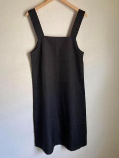 LOUEME ブラック ストレートカット オールインワン