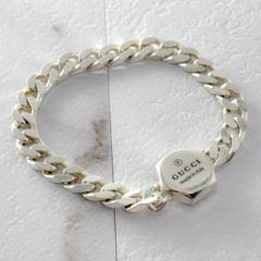 【値下可】GUCCI グッチ ブレスレット 喜平 シルバー 925【美品】