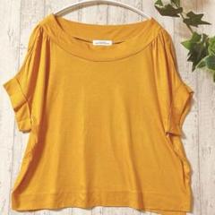 美品✨グリーンレーベル リラクシング イエロートップス