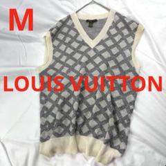 ルイヴィトン LOUIS VUITTON ニットベスト セーター ノースリーブ ルイヴィトン LOUIS VUITTON ニットベスト セーター アイボリー