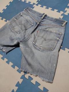 リーバイス501 66前期　ビッグe カットオフジーンズ　ゴールデンサイズ リーバイス501 66前期 ビッグe カットオフジーンズ ゴールデン