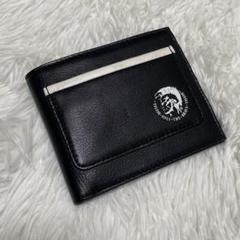 ディーゼル　diesel 折り財布　ブレイブマン　黒　　ブラック