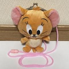 トムとジェリー ジェリー がま口 ぬいぐるみ ポーチ