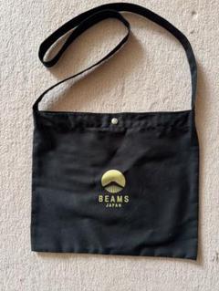 希少品 BEAMS JAPAN 二周年記念 ブラック サコッシュのサムネイル