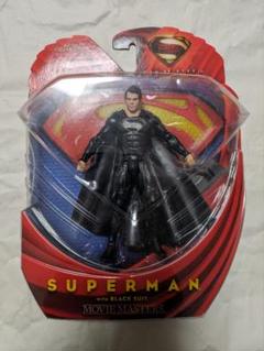 マテル製マン・オブ・スティールシリーズ「ブラックスーツスーパーマン」 マテル製マン・オブ・スティールシリーズ「ブラックスーツ