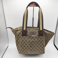 GUCCI グッチ トートバッグ 大容量 GGキャンバス ショルダーバッグ