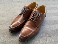 美品 GREEN LABEL RELAXING ビジネスシューズ 革靴 ブラウンのサムネイル
