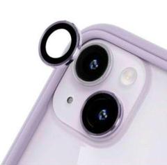 iPhone14 iPhone14Plus パープル　カメラレンズフィルム