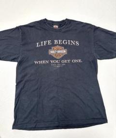USA ハーレーダビッドソン HarleyDavidson Tシャツ 黒