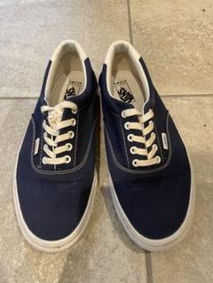 最終値下げ80s vans usa製　eraスエード　エラ　オーセンティック 80s usa製 vans era ブラック us9.5 27.5cm バンズ エラ 黒
