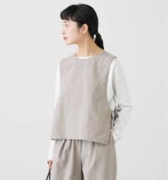 【タグ付き・未使用品】かぐれ ＊ リネンレーヨンショートベスト 楽天市場】リネンレーヨンベスト／かぐれ（kagure） : 丸井