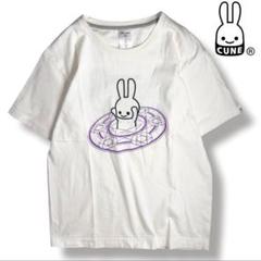【最終値下げ】CUNE ロンT三日月うさぎ CUNE LS Tee 鳥とうさぎ｜ウサギがいる｜CUNE ONLINE STORE