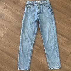 ZARA ライトブルー ストレートデニム