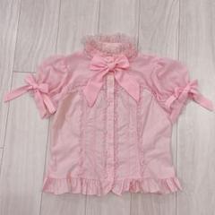 d*3様 Angelic Pretty 半袖ブラウス　ピンク d*3様 Angelic Pretty 半袖ブラウス ピンク（Angelic Pretty