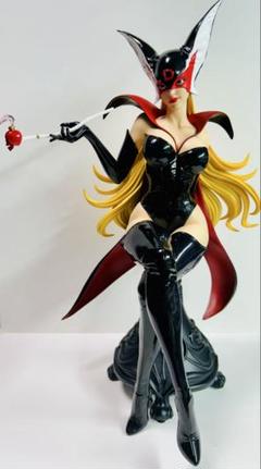 美品　ヒカリトイズ　ドロンジョ　ソフビ　ヘッダー付き ヒカリトイズ ドロンジョ グリッターブラック ヤッターマン