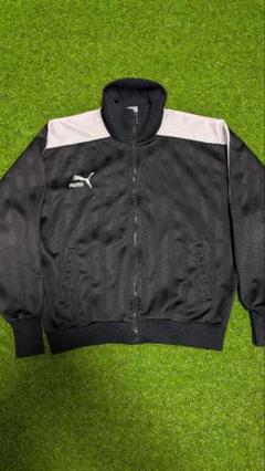 PUMA ブラック ジップアップジャケット