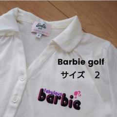 バービー　ゴルフ　トップス　ポロシャツ　2　半袖　L　レディース　パーリーゲイツ