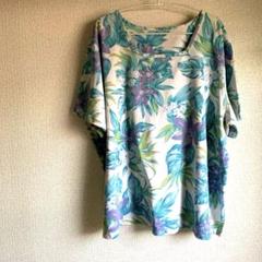 花柄 ルーズフィット Tシャツ