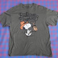 PEANUTS スヌーピー　Tシャツ XLサイズ US古着