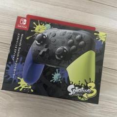 新品未開封Switch Splatoon 3 スプラ　プロコン　プロコントローラ