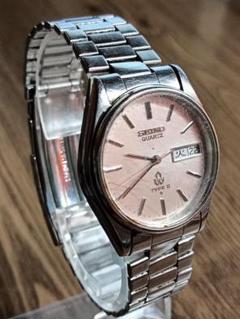 セイコータイプ2 seiko type2 8223シルバー Television Seiko Quartz Type II 8223-5000, case no.986583