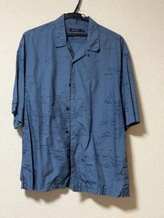 【古着】niko and（ニコアンド）オープンカラーシャツ（Mサイズ）