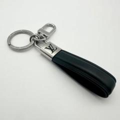 ルイ・ヴィトン キーホルダー M00745 ブラック レザー