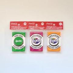 【未開封】コカコーラオリジナルトランプ3点セット