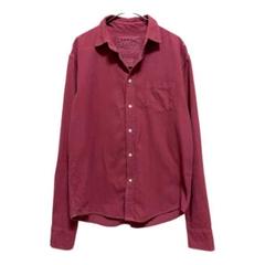 希少♪フランクアンドアイリーン◆ LUKE　ルーク　リネンシャツ　チェック　赤 希少♪フランクアンドアイリーン◇ LUKE ルーク リネンシャツ