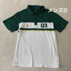00s adidas アディダス　半袖ポロシャツ　y2k 高配色　ナンバリング
