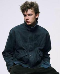 A.PRESSEVintage Silk Hemp Hunting Jacket