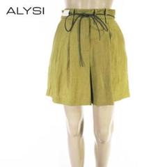新品 アリジ ALYSI ノースリーブニット S EKN696 コットン 伊製 シルクブレンドノースリーブニットトップス（タンクトップ