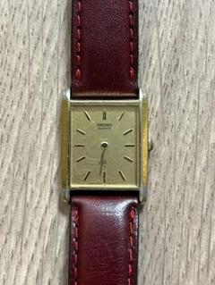 SEIKO クォーツ ゴールド ブラウン