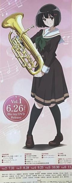 ６枚セット 響け!ユーフォニアム B2半裁ポスター 非売品 m97215411445_1.jpg?1720857542